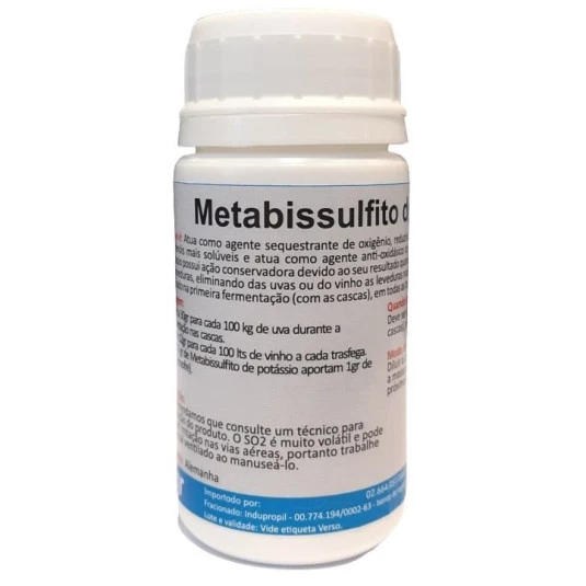 Metabissulfito de Potássio - 100g