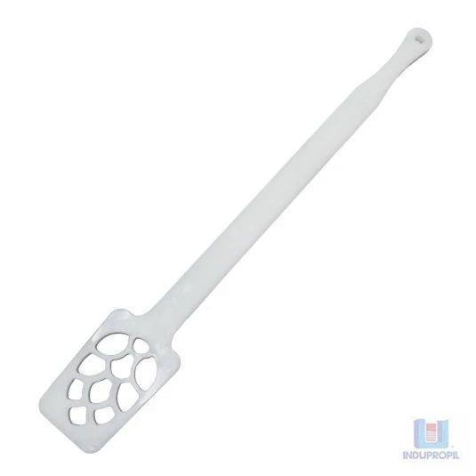 Pá Colher em Polietileno Flor Lupulo - 100 cm Branca