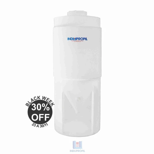 Fermentador Cônico PP Branco 120 Litros Parede Dupla com Pé