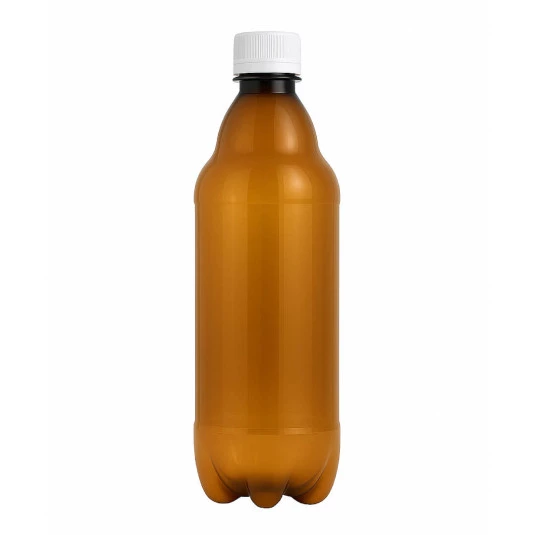 Pacote 110 Garrafas Pet 1 Litro Âmbar C/ Tampa