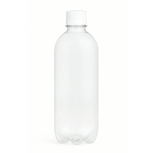 Pacote 230 Garrafas Pet 400ml Cristal C/ Tampa
