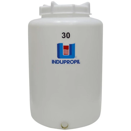 Tanque Industrial em Polietileno Branco 30 Litros