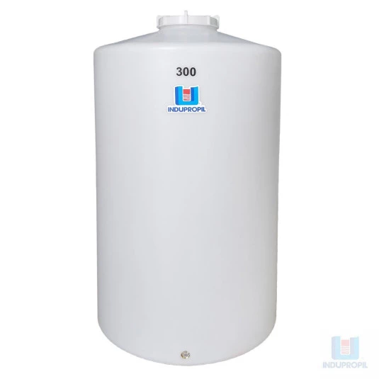 Tanque Industrial em Polietileno Branco 300 Litros