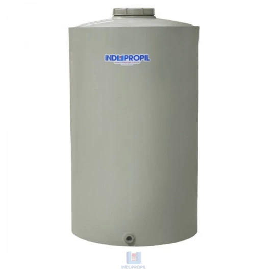 Tanque PP Cilíndrico Fundo Plano 250 Litros