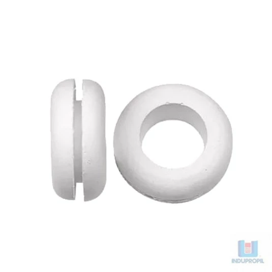 Vedante de Silicone Branco para Balde Fermentador