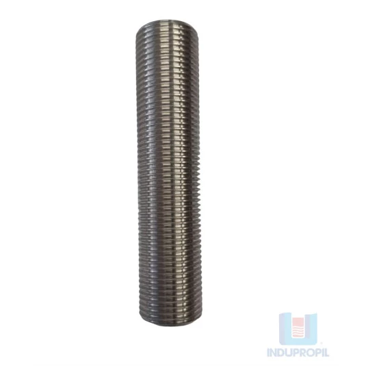 Prolongador Niple Inox 100mm Rosca 5/8” 