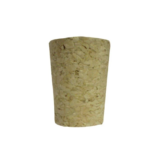 Rolha Cortiça Aglomerada Cônica 23x19x32mm