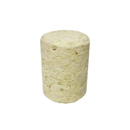 Rolha Cortiça Aglomerada Reta Sem Marcação 35x24mm