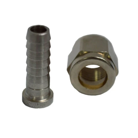 Rosca com Espigão de Inox 1/4" 