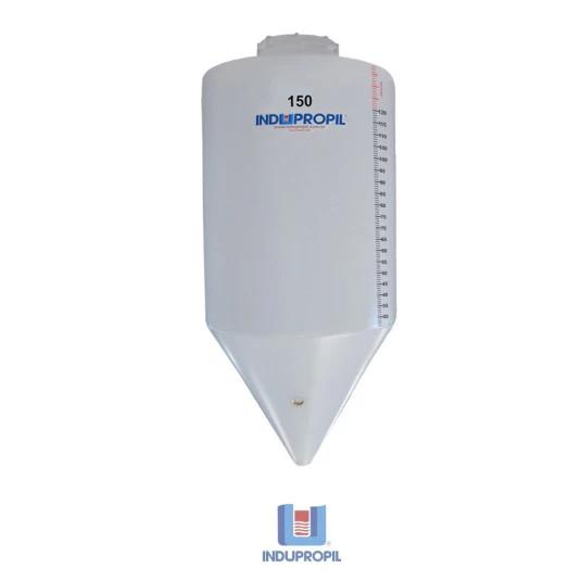 Fermentador Cônico Rotomoldado Branco 150 Litros