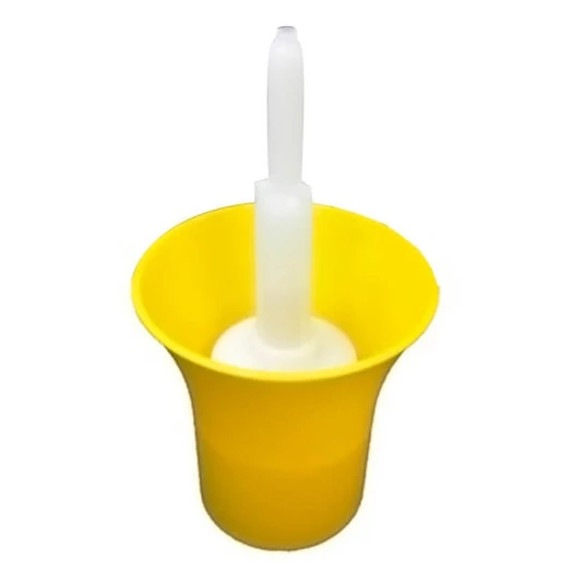 Sanitizador de Garrafas Simples - Amarelo