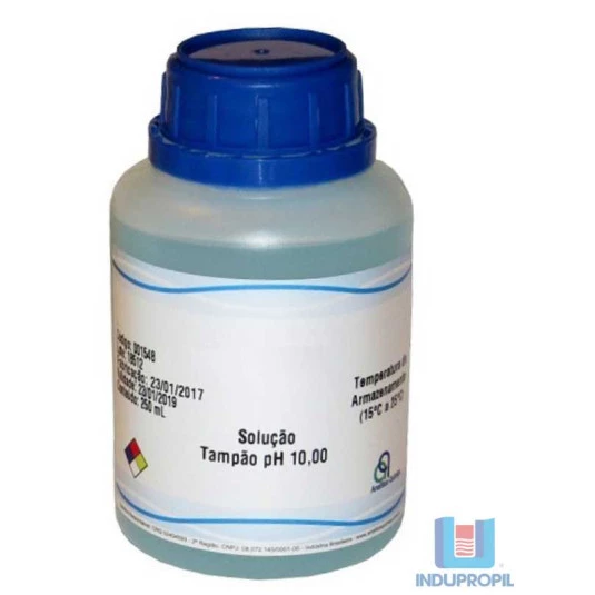 Solução Liquida Para Calibração Medidor PH - 10.00