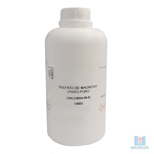 Sulfato De Magnésio (7H2O - Puro) - 1 Kg 