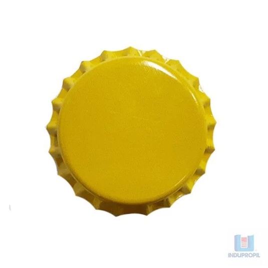 Tampa Cerveja Pry Off Amarela Escura - 1.000 Und