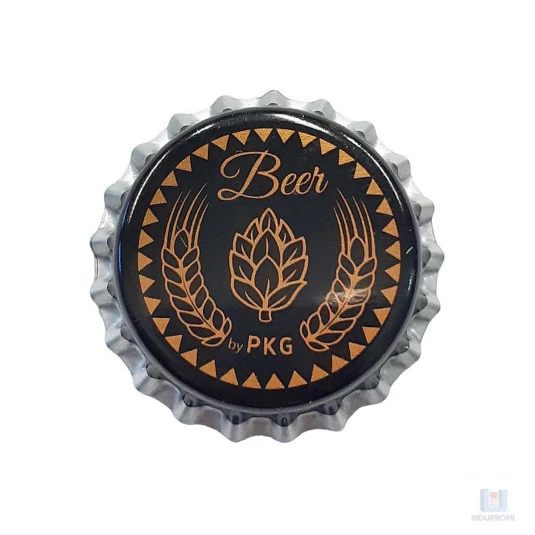Tampinha Pry Off Preta Beer