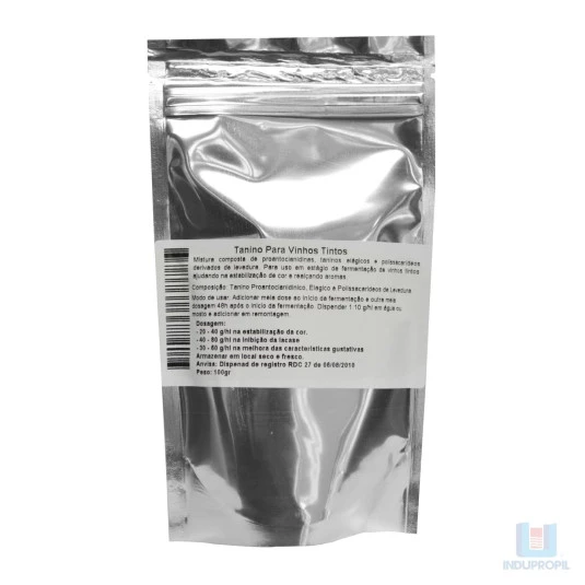 Tanino Enológico Para Vinhos Tintos - 100gr