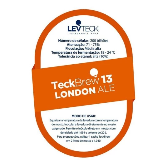 Levedura Teckbrew 13 London Ale