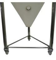 Kit com 3 Rodízios para Fermentadores 50 e 75 Lts Linha Plus