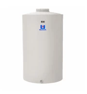 Pipa Polipropileno Fundo Plano 600 Litros Branca