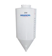 Fermentador Cônico PP Branco 250 Litros