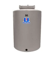 Pipa Polietileno Fundo Plano Rotomoldada 90 Litros Bege