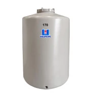 Pipa Polietileno Fundo Plano Rotomoldada 170 Litros Bege