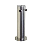 Torre Chopp Inox Plus Para 2 Torneiras