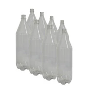 Garrafa Pet 1,9 Litros Cristal Com Tampa Kit 78 UND