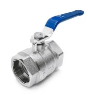 Válvula Esfera Monobloco Inox 304 - Rosca 1"