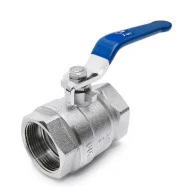 Válvula Esfera Monobloco Inox 304 - Rosca 1/4"