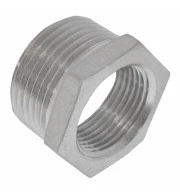 Bucha Redução Inox - Rosca 3/8" x 1/4"