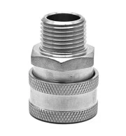 Engate Rápido Fêmea - Rosca Macho 1/2 Inox