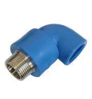 Joelho Macho PPR Azul DN 25x3/4"