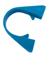 Abraçadeira Fixa PPR Azul DN 32