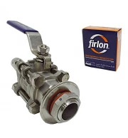 Kit de Válvula Inox Tripartida 1/2" para Caldeirão 