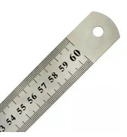 Régua Aço Inox 60cm