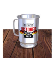 Caneca Oktoberfest 2024 em Alumínio com Tirante - 400ml 