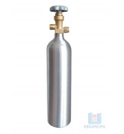 Kit Cilindro De Alumínio Para CO2 - 970gr
