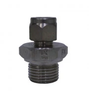 Conector Macho Dupla Anilha 1/2 OD x 1/2"