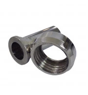 Ponteira Inox SMS 1" Lisa - C/ Porca, S/ Dreno