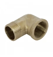 Cotovelo Latão MXF - BSP 1/4”