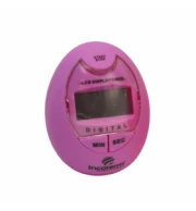 Timer Digital Modelo Oval Lilás