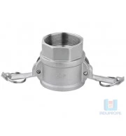 Engate Inox Acoplador Tipo D - Fêmea BSP 1/2" - 1 Und