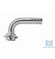 Espigão Curvo Mangueira 1/4” para porcas de 5/8" para Chopp