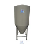 Fermentador Cônico PRO na cor Bege com capacidade de 350 Litros - Isolamento Térmico