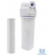 Filtro para Partículas 5 micras Branco 9" - BSP 1/2" -