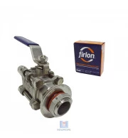 Kit de Válvulas em Inox Tripartida 3/4" para Fermentador