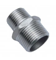 Niple Redução Inox 304 - BSP 3/8” x 1/4"