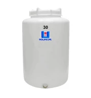 Pipa Polietileno Rotomoldada Fundo Plano 30 Litros Branca