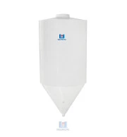 Fermentador Cônico PP Branco com capacidade de 1.250 Litros - em material Polipropileno